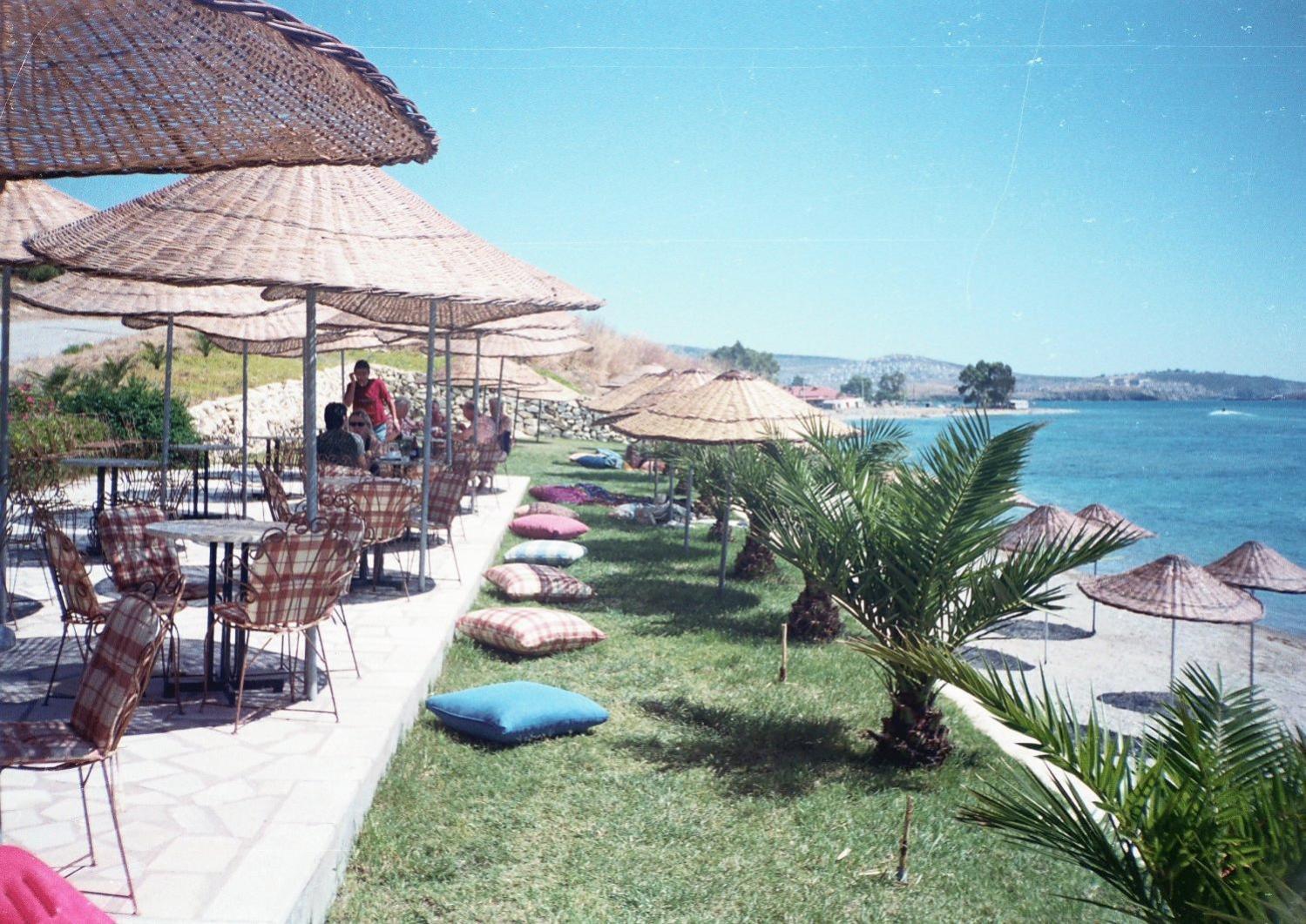 Teras Motel Foça Exterior foto